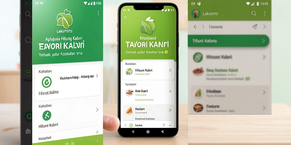 Tampilan antarmuka pengguna <strong>LAKUTOTO</strong> yang sederhana dan informatif.