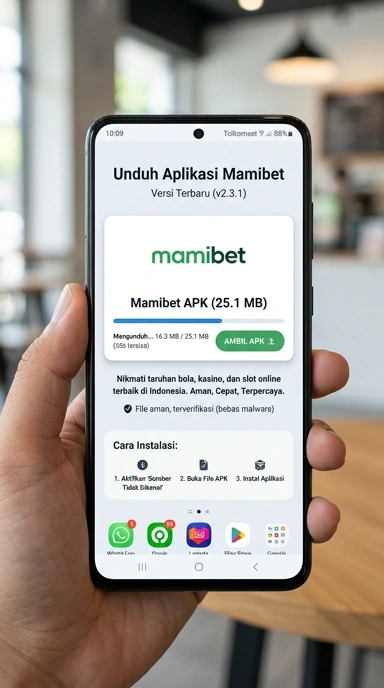 Unduh dan Instal APK Mamibet untuk Android di Indonesia