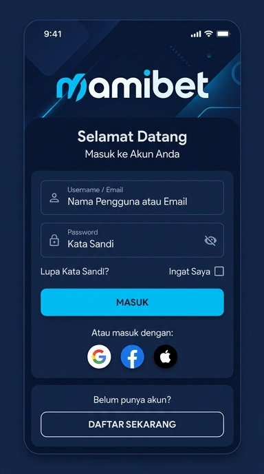 Masuk Akun Mamibet untuk Pengguna Android Indonesia